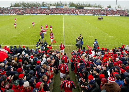 Thomond Park is already an intimidating place for visiting teams