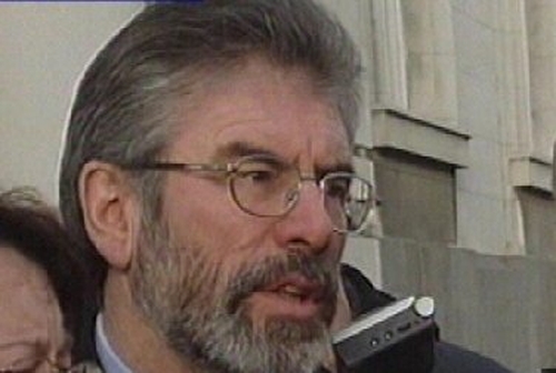 Gerry Adams - 'Good meeting' with Taoiseach