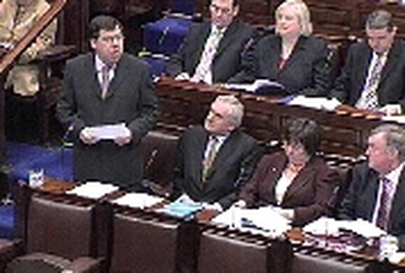 Brian Cowen - Big welfare increases expected