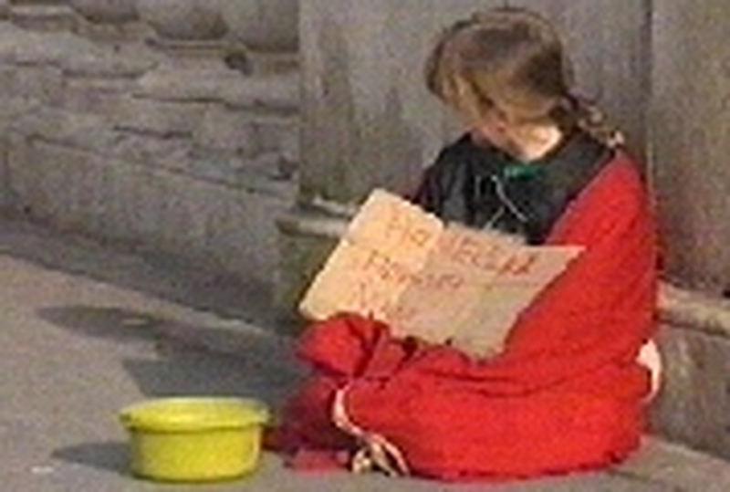 Children - Fewer seen begging
