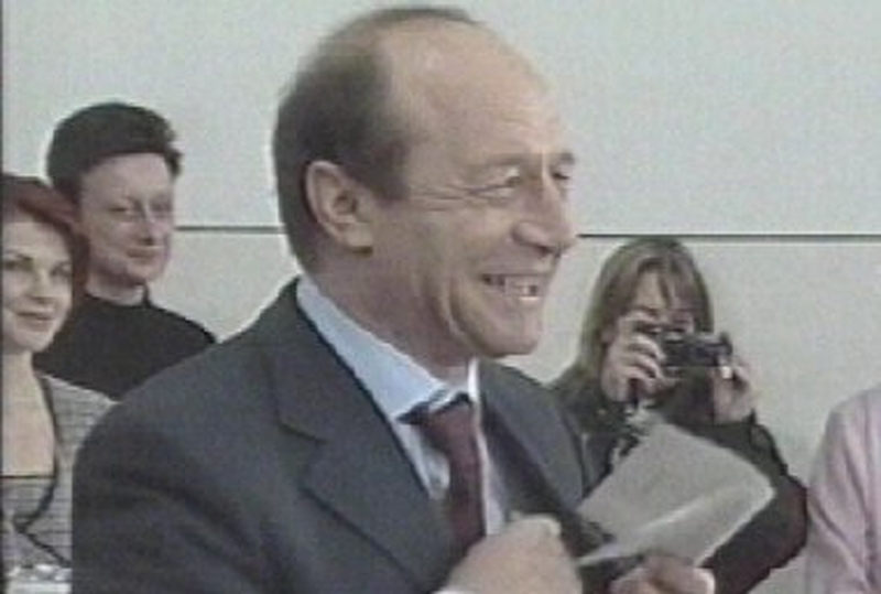 Traian Basescu - Wins Romanian poll