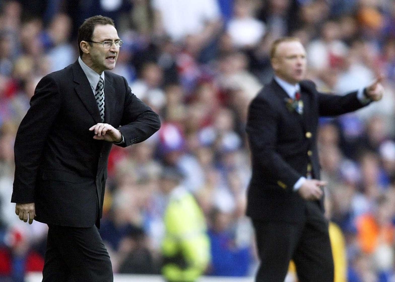 Both Martin O'Neill (left) and Alex McLeish (right) have seen their sides exit Europe before Christmas
