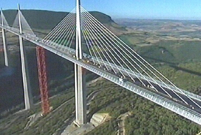 Millau viaduct - World's tallest road bridge