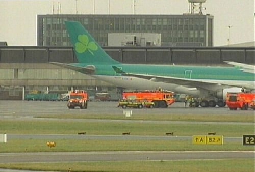 Dublin Airport - Two emergencies this evening