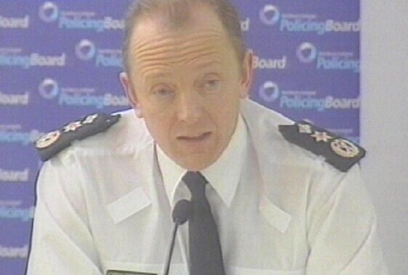 Hugh Orde - Blamed IRA for bank raid