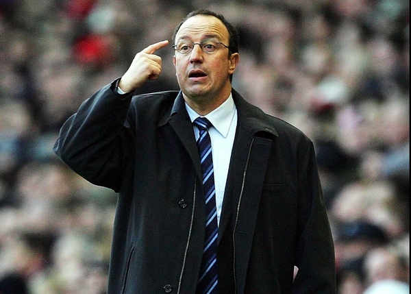 Liverpool manager manager Rafael Benitez