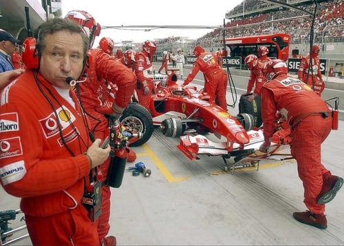 Jean Todt and Ferrari have been forced to cahnge their car by new regulations