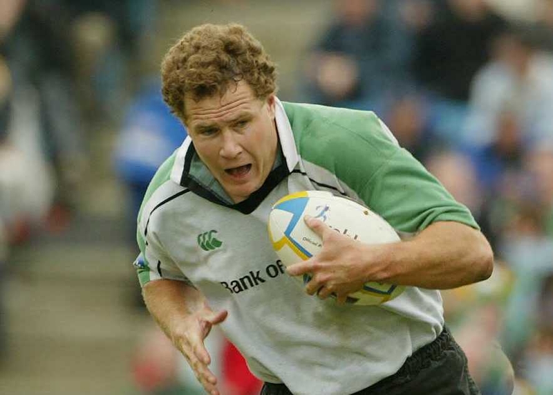 Matt Mostyn scored Connacht's only try at the Arms Park