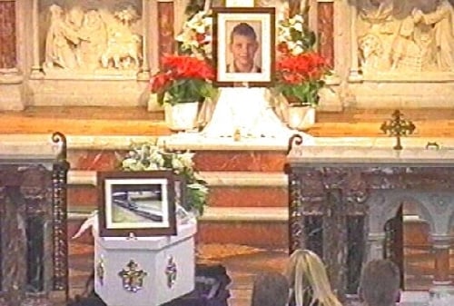 Holy Rosary Church - Thousands attend as Robert - is laid to rest