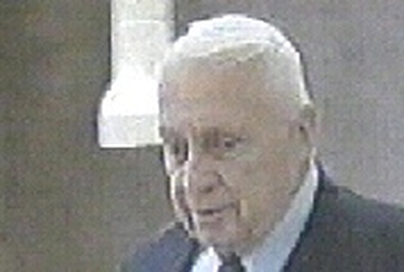 Ariel Sharon - Aides hold talks with Palestinians