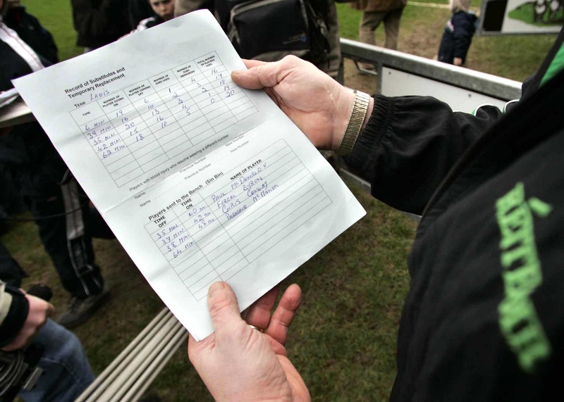 The long list of sin-binned players from last weekend's O'Byrne Cup match in Portlaoise