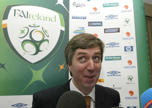 John Delaney insists that Steve Staunton's job is secure