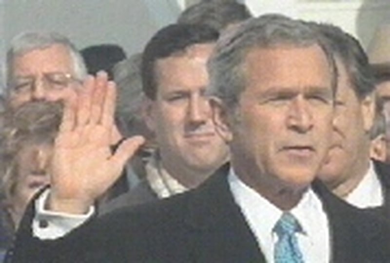 George W Bush - Sworn in for second term