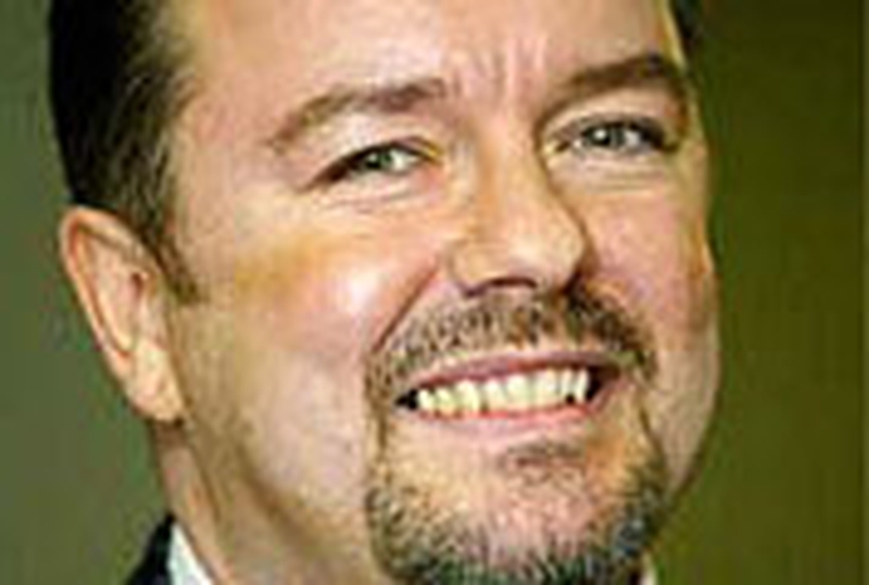 Gervais - Worked with Stiller on latest series Extras