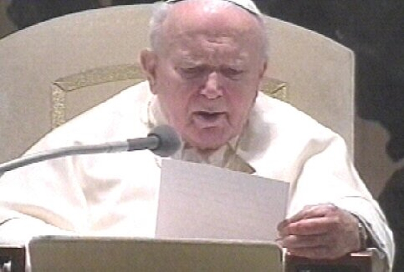 Pope John Paul II - 'Condition evolving positively'