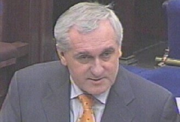 Bertie Ahern - Satisfaction rating up 6%