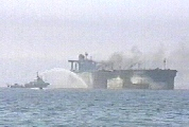 The tanker Limburg - Bombed in 2002
