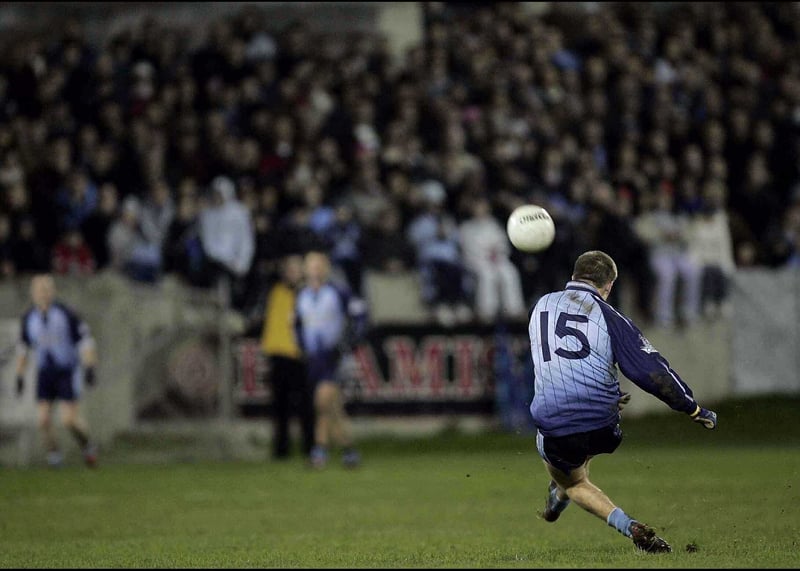 Tomás Quinn was on target for Dublin again today