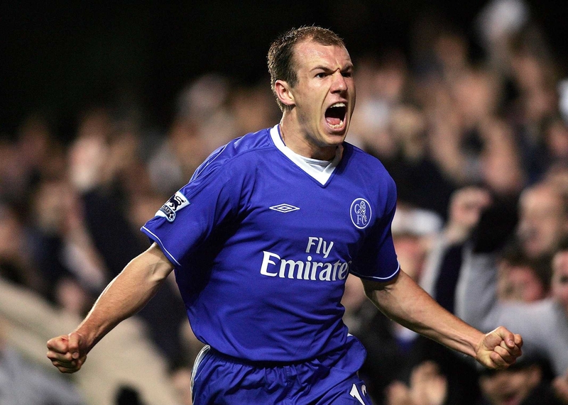 Robben was sent off in the ill-tempered clash