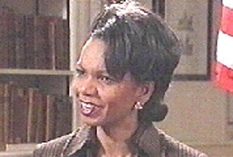 Condoleeza Rice - Tight security for visit