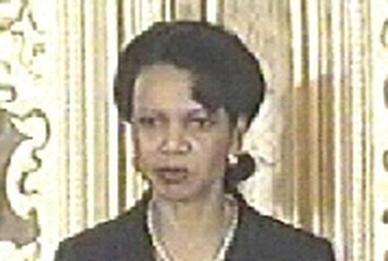Condoleezza Rice - Critical over Iran