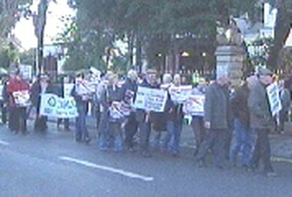 IFA protest - Anger at plant closures