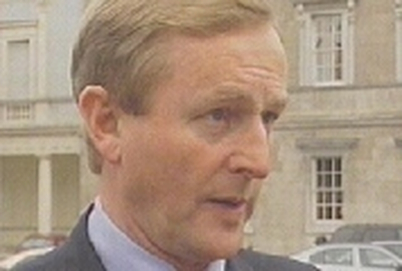 Enda Kenny - Vacant seat after Bruton departure