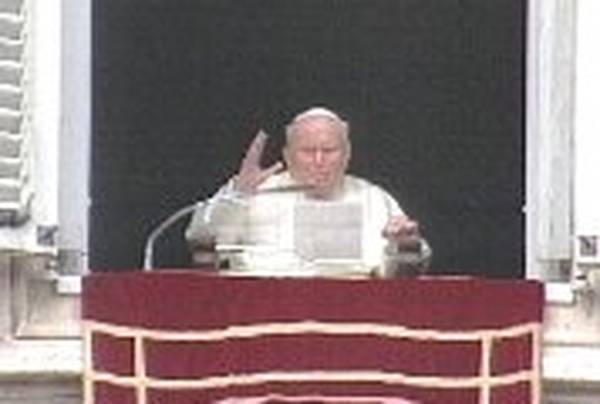 Pope John Paul II - Recovering after tracheotomy