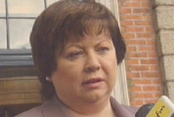 Mary Harney - Receives Travers report