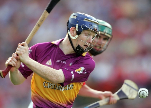 Rory Jacob scored a late point for Wexford in their win over Down this afternoon