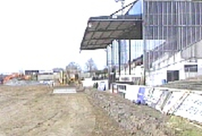 Oriel Park - Work is underway