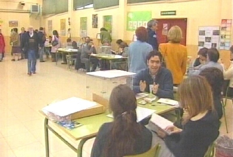 Spain - Vote on EU constitution