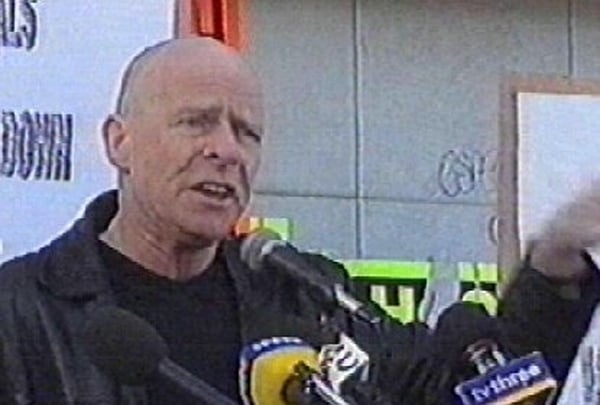 Eamonn McCann - Addresses rally