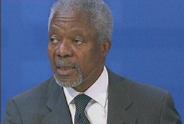 Kofi Annan - 'Historic' development
