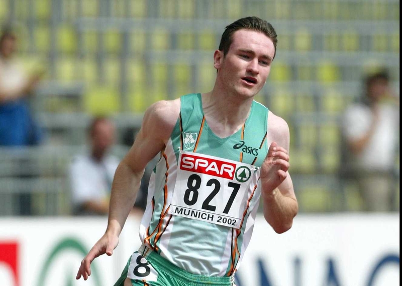 Paul Hession narrowly missed out on a place in the 200m final