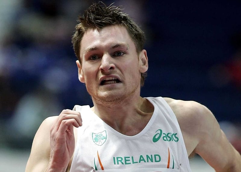 David Gillick failed to cope with the inclement conditions in Gothenburg today