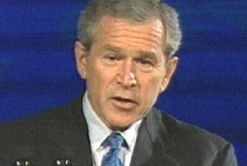 President George W Bush - Popularity on the wane