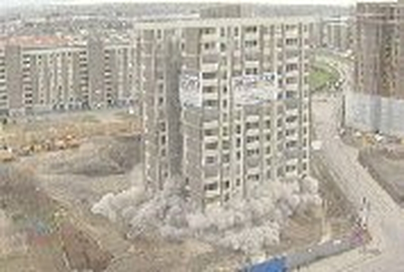 Ballymun, Dublin - Tower demolished