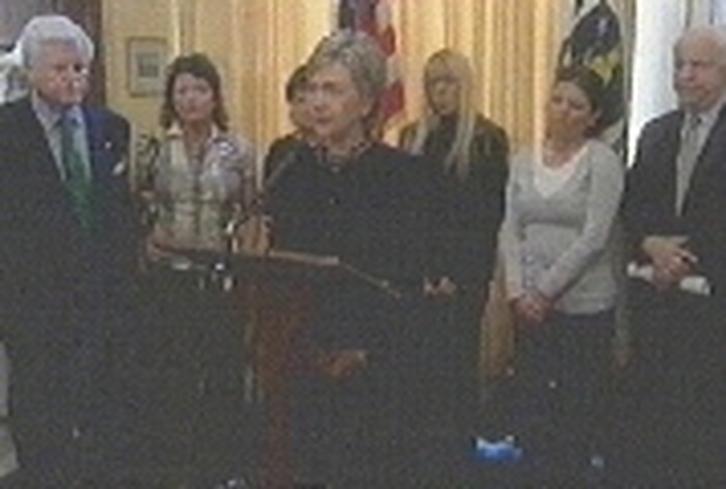 McCartney family - Support from US Senators