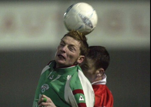 Denis Behan scored twice for Cork City against Limerick FC