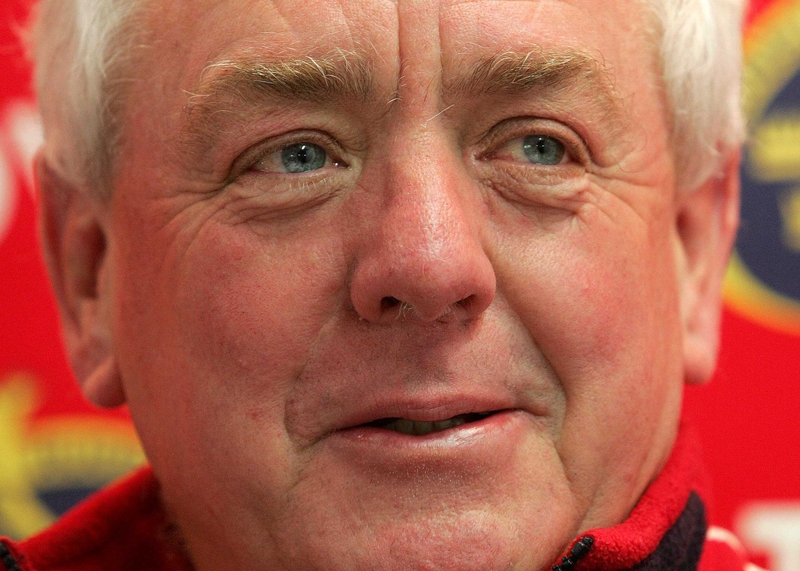 Departing Munster coach Alan Gaffney