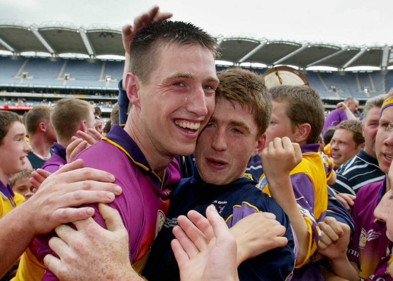 Wexford's David O'Connor will be hoping to celebrate Wexford success on Sunday
