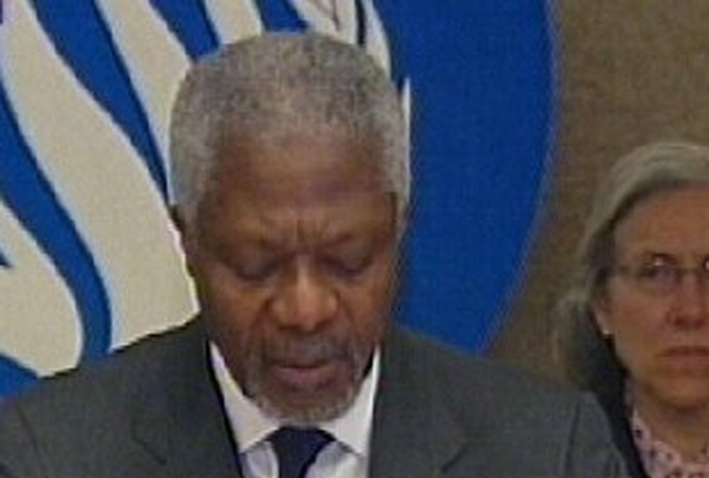 Kofi Annan - Darfur 'one of worst nightmares in recent history'