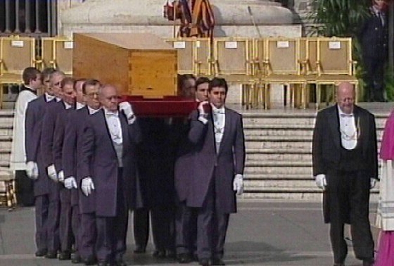 Pope John Paul II - Laid to rest in the Vatican