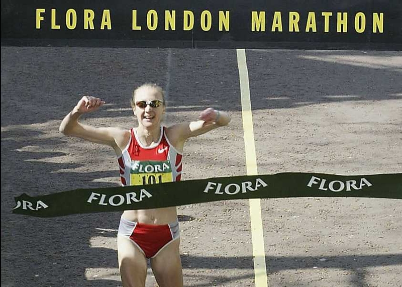 Paula Radcliffe - got her third London Marathon win today