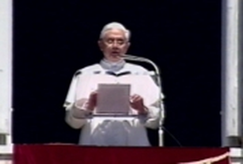 Pope Benedict - Dignity in the workplace call