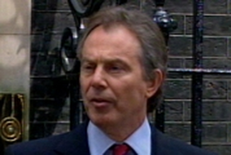 Tony Blair - Speaks on detention