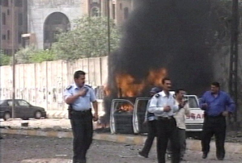 Iraq - Car bomb blast in Baghdad