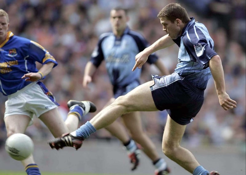 Conal Keaney opens the floodgates for Dublin today with his goal in a rather facile victory