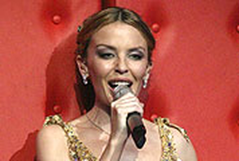 Minogue - Attended party at Elton John's home